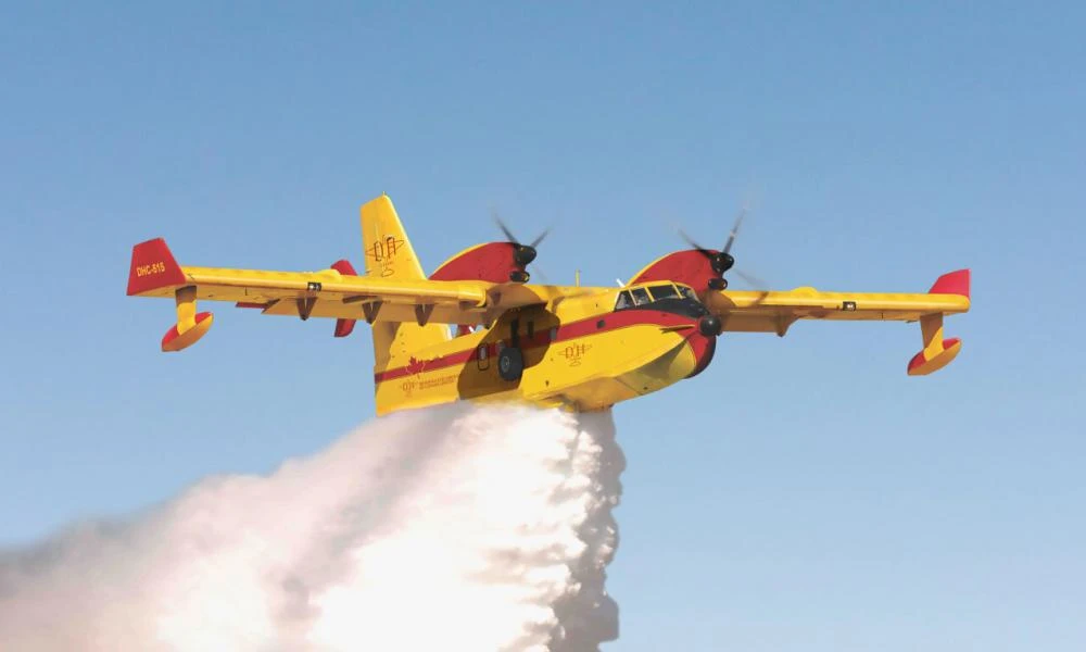 Ξεκινάει η παραγωγή των νέων Canadair - Επτά νέα αεροσκάφη για την Ελλάδα